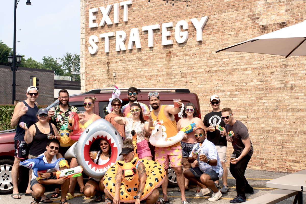 We had a water fight with @ESBrewingCo head to our IG to see how it turned out…