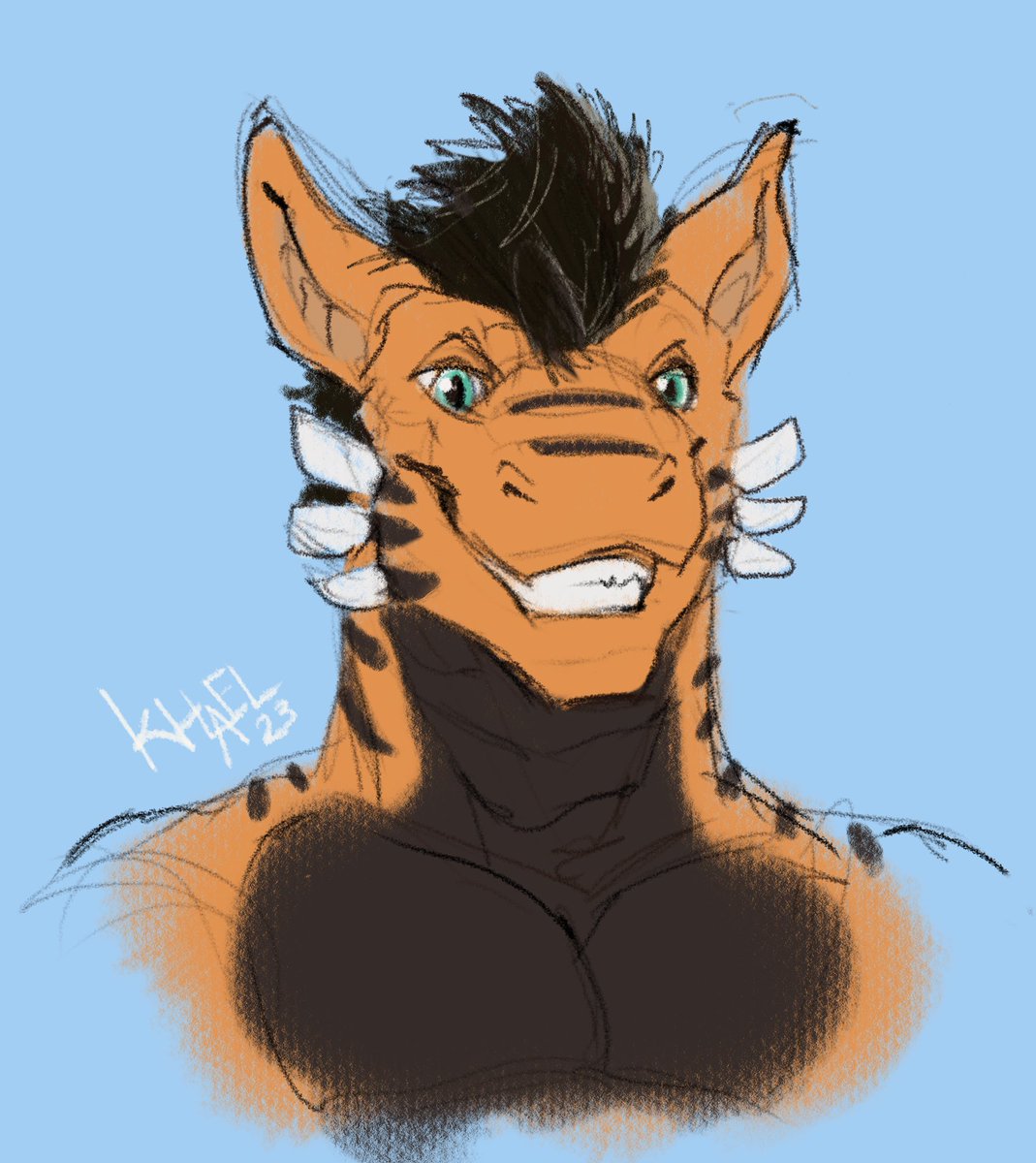 Little something for <a href="/kurtcbrox/">Kurtcbrox</a> ! 

And also a good excuse to pick up my tablet again for drawing.