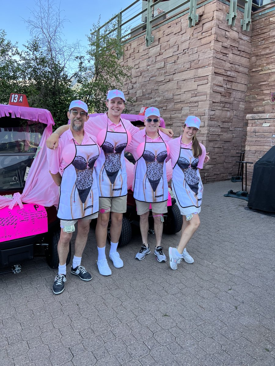 TellurideMC's tweet photo. Our Play for P.I.N.K Golf Tournament was a hole-in-one! Thank you to everyone in the community who came out to play and support this great caused.

The funds we raised will support breast cancer research and TMC. https://t.co/V3qqgIkIkx