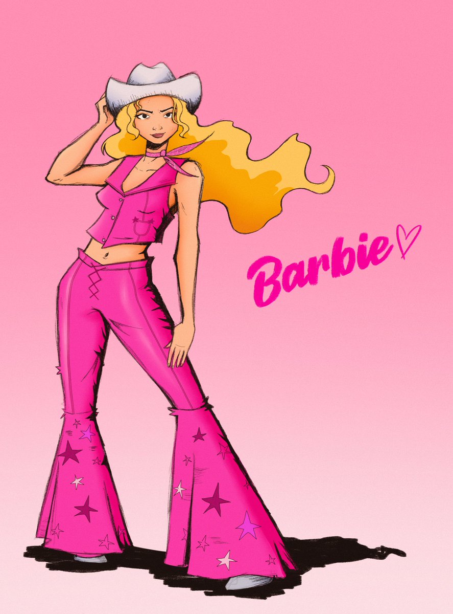 kayyoink's tweet photo. Beautiful from head to toe #BarbieMovie #Barbie #Barbiethemovie https://t.co/ThrixirUNe