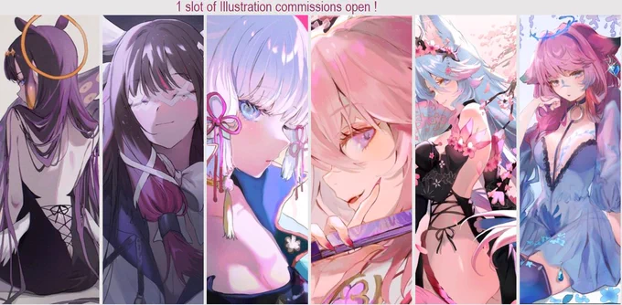 Hello ! I am opening two Vtuber August slots and 1 illustration slot ~If you're interested please fill out the Vtuber google form below For illustrations, please dm me here or email me !Please visit my website below for prices and info !RT's very appreciated 