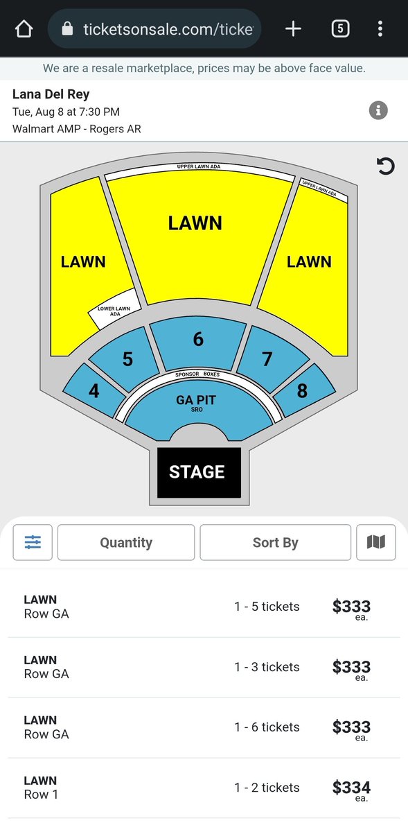 ihateeduardo's tweet photo. Didn't get a Lan Del Rey ticket? Don't worry, scalping companys like this have them for 700% original price. 😉😊 https://t.co/4uQDsID6k1