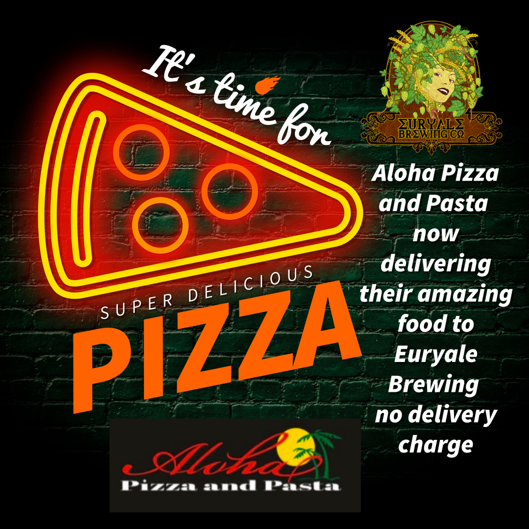 #EuryaleBrewingCo #PizzaAndBeer #PizzaDelivery #BeerAndPizza #PerfectPairing #PizzaNight #CraftBeerLovers #DeliciousCombination #PizzaTime #BeerAndFood #PizzaParty #CraftBeerAndPizza #TastyTreats #ThirstyAndHungry #BreweryBites #CraftBeerPairing #PizzaLovers #FoodAndDrink