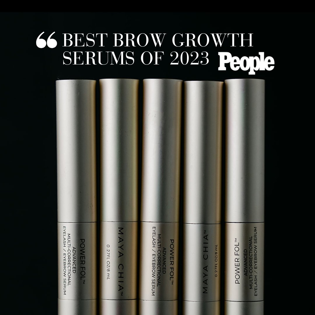 We are thrilled the Power Fol Mutli-Correctional Eyelash &amp; Eyebrow Growth Serum was included as one of the "Best Brow Growth Serums of 2023." Thank you to <a href="/deannapai/">Deanna Pai 白其琳</a> and the team <a href="/peoplemag/">People Magazine</a> for the feature. 🤍

From the article: 
"If you’re targeting both lashes and brows, consid