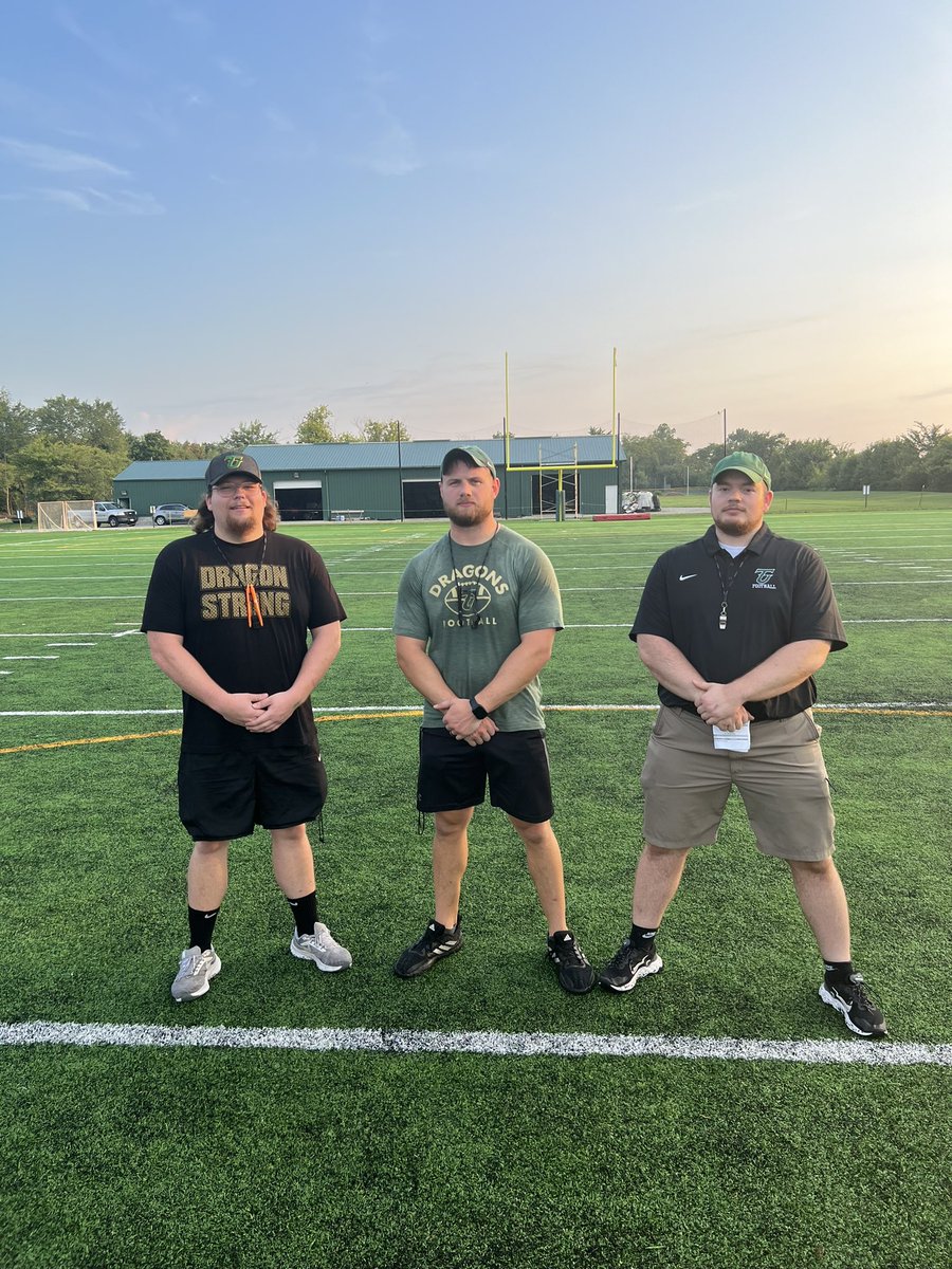 Bigger shoutout to my summer staff: Coach <a href="/RyanShock51/">Ryan Shock</a> and Coach Zach Mahl. 

Up before the sun every week making shakes &amp; sandwiches, flipping pancakes, and coached their faces off every day. 

TU Football got better this summer from the hard work of these two.