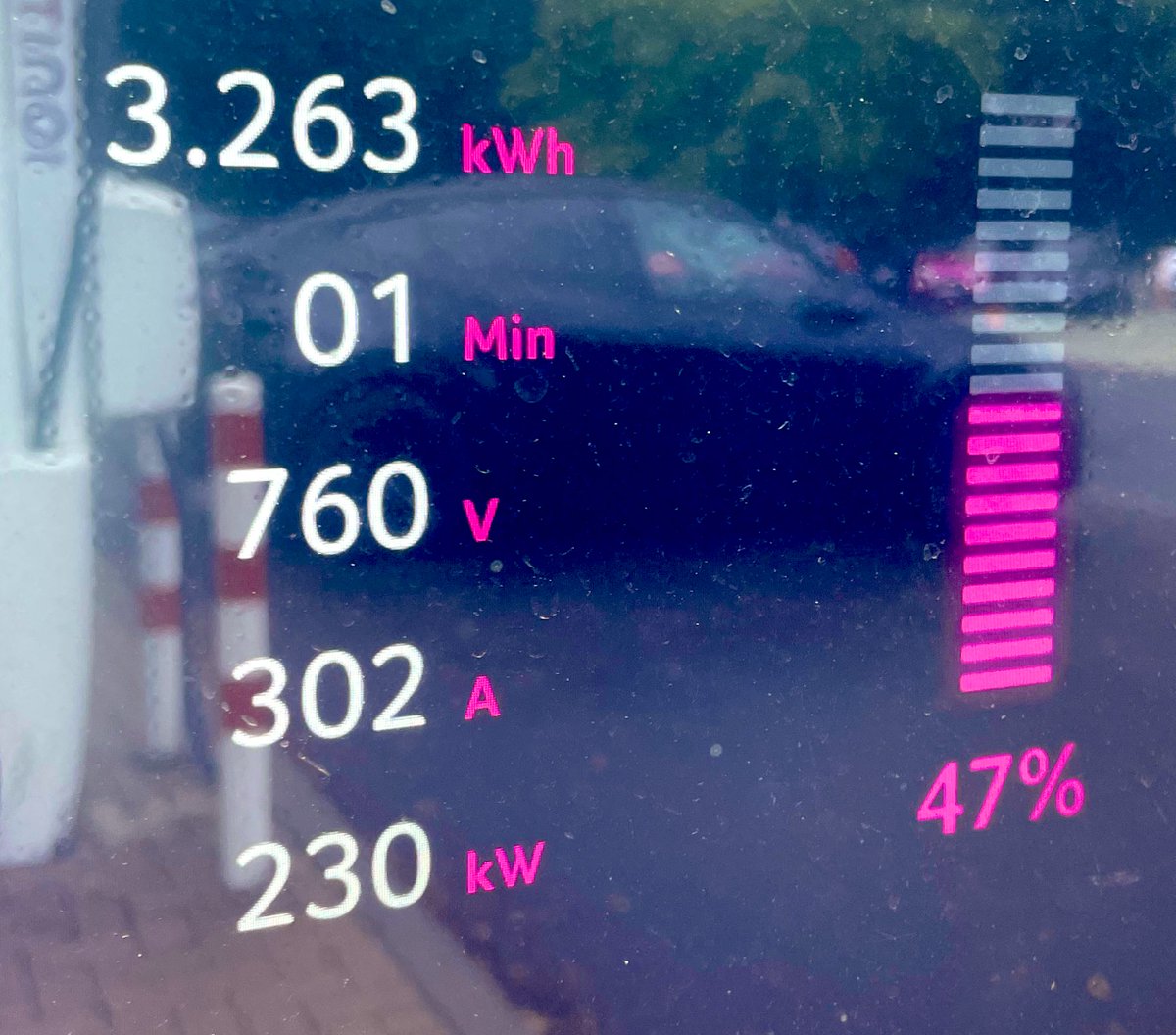 Das erste Mal auf längerer Tour mit dem EV6. Bis zu 230 kW Ladeleistung am Hypercharger sind… beeindruckend. Man schafft es kaum, schnell was zu essen oder in Ruhe einen Kaffee zu trinken, da ist er auch schon fertig und will weiter 

#elektromobilität #ev6