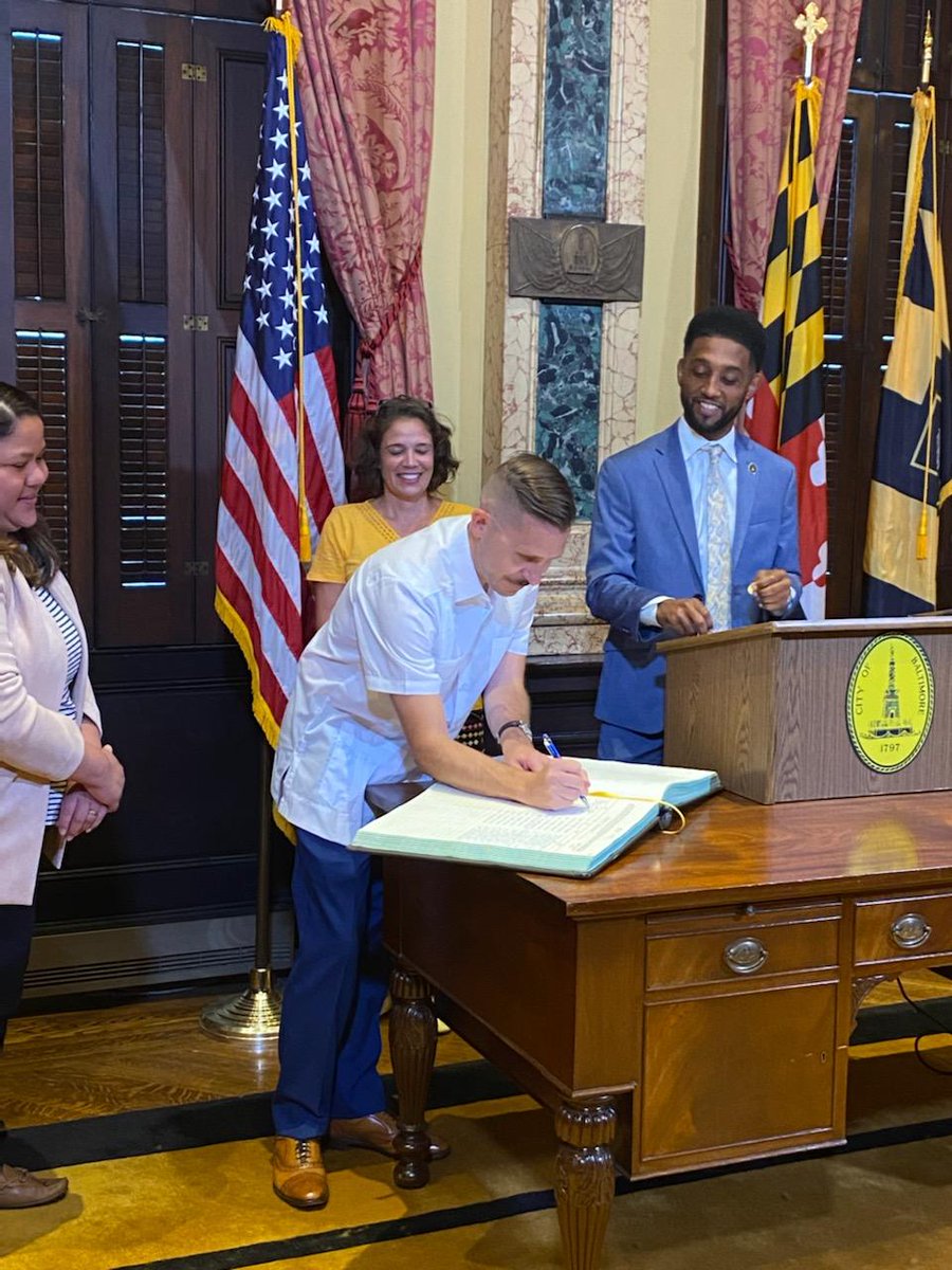 Congratulations to BDC's Luis Cardona, who was sworn in this week to the #Baltimore City Hispanic Commission, which serves as a liaison between city’s Hispanic community and #Baltimore City government entities.
