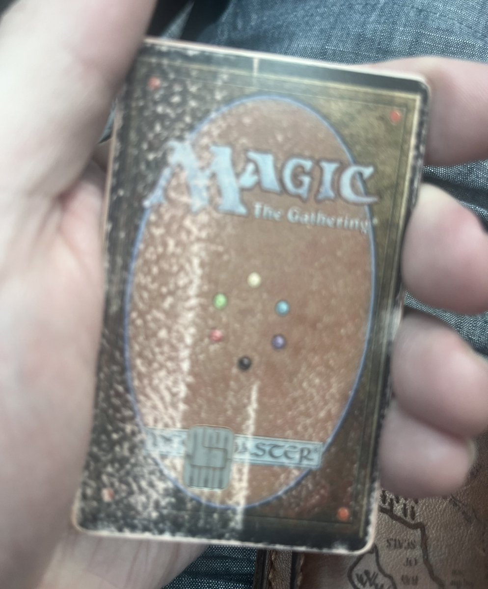 Store clerk wouldn’t take my debit card because he said it was “witchcraft,” told me it was a tarot card and those were tools of the Devil. I assured him none of that was true, and said I had no cash. 

He gave me the drink for free rather than touch my card. 

Friends, my card: