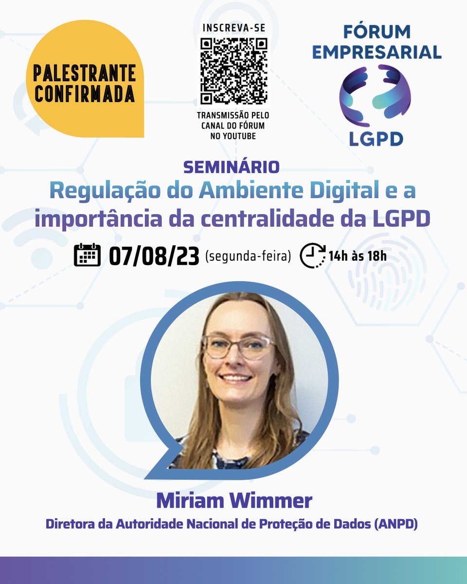 FÓRUM EMPRESARIAL LGPD tweet media