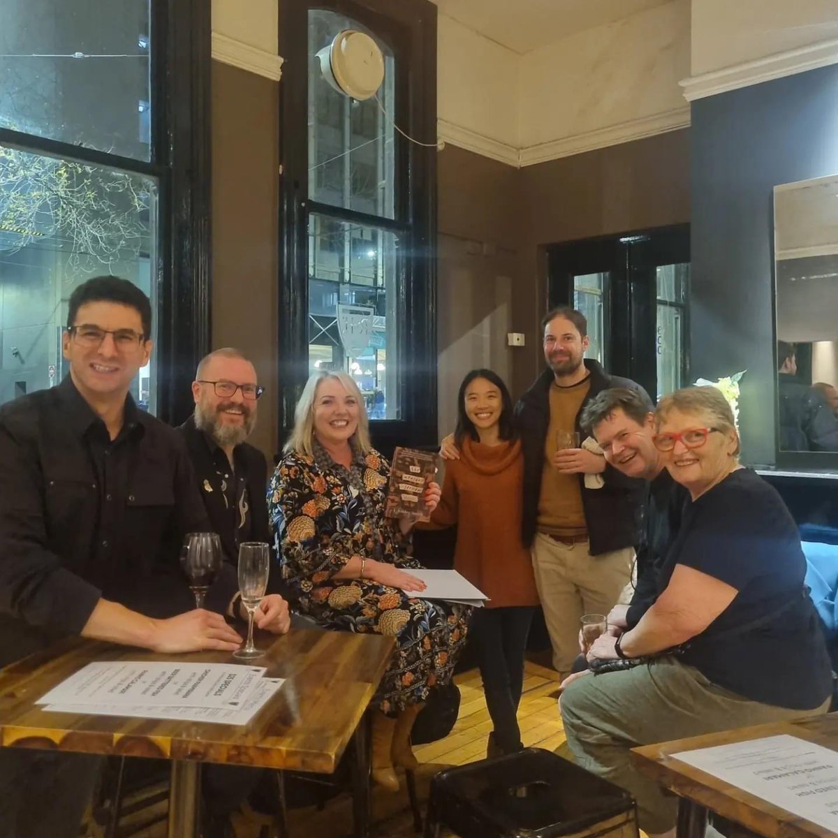 Rebecca Fraser: Writing & Moonlighting โ๏ธ๐ (@becksmuse) on Twitter photo Last night the Melbourne #horror crew had <a href="/SpookTapes/">J. Ashley-Smith</a> in the house! โThe Measure of Sorrowโ <a href="/MeerkatPress/">Meerkat Press</a> is an emotionally intelligent, layered read filled with complex characters, evocative settings & a sledgehammering of heart & humanity. Add it to your dark fiction bookcase! Last night the Melbourne #horror crew had <a href="/SpookTapes/">J. Ashley-Smith</a> in the house! โThe Measure of Sorrowโ <a href="/MeerkatPress/">Meerkat Press</a> is an emotionally intelligent, layered read filled with complex characters, evocative settings & a sledgehammering of heart & humanity. Add it to your dark fiction bookcase!
