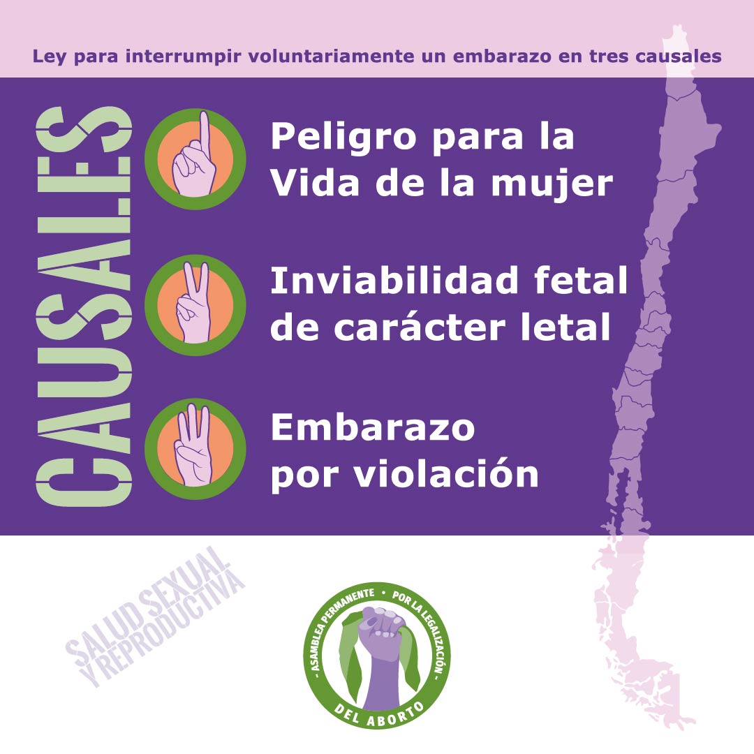 AsambleaAborto's tweet photo. ¿Sabías que nuevamente peligran los derechos sexuales y reproductivos?
No queremos retrocesos. Chile debe ajustarse a las recomendaciones internacionales ¡Difunde!
#leyIVE
#aborto
#nobastan3causales
#Saludsexualyreproductiva https://t.co/yr5gjhf7k8