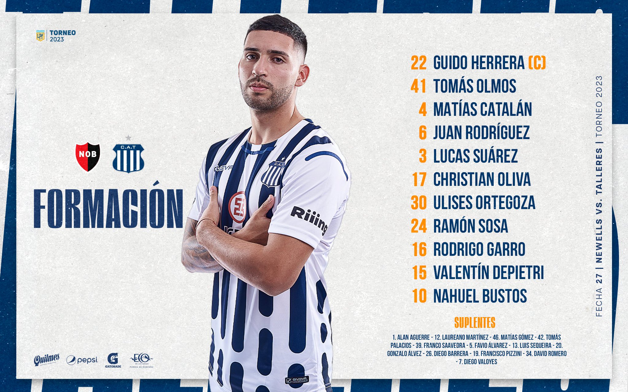 Club Atlético Talleres - #FútbolProfesional #PrimeraB Torneo Apertura Fecha  5 ¡Talleres juega el sábado! ⚽️ Recibimos a Los Andes 🤝 ¡Vamos rojo!💪  🇦🇹 YA ESTÁN A LA VENTA LAS ENTRADAS EN LA