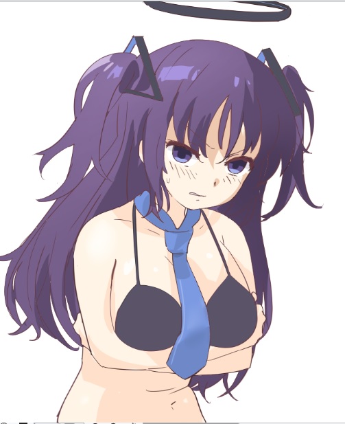 まだ描きかけ
簡単仕上げの予定なのであと少し… 