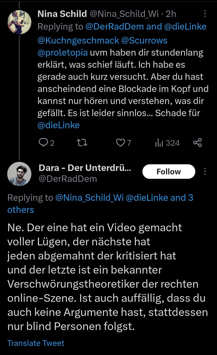 Wenn Tim gelogen hat, hast du gelogen, denn er hat nur Zitate verwendet. Theo Fascho nennen, ist KEINE "Kritik". Mich Rechten Verschwörungstheoretiker nennen aber selber wollen, dass Andersdenkende in Angst und Schrecken leben &amp; glauben dass "Woke" i.W. Juden meint, ist peak 🤡👃