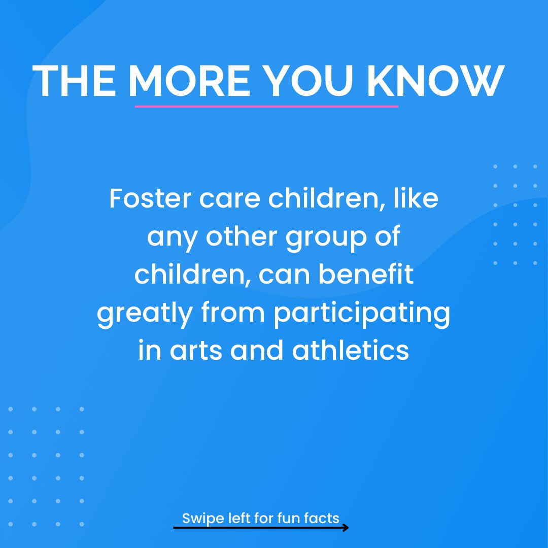 Foster_Talent's tweet photo. Check out this #fridayfact! Comment with a subject that you excelled in as a child. 🔬🧮📚🌎#FosterCare #makeanimpact https://t.co/dy3IbPeB5J