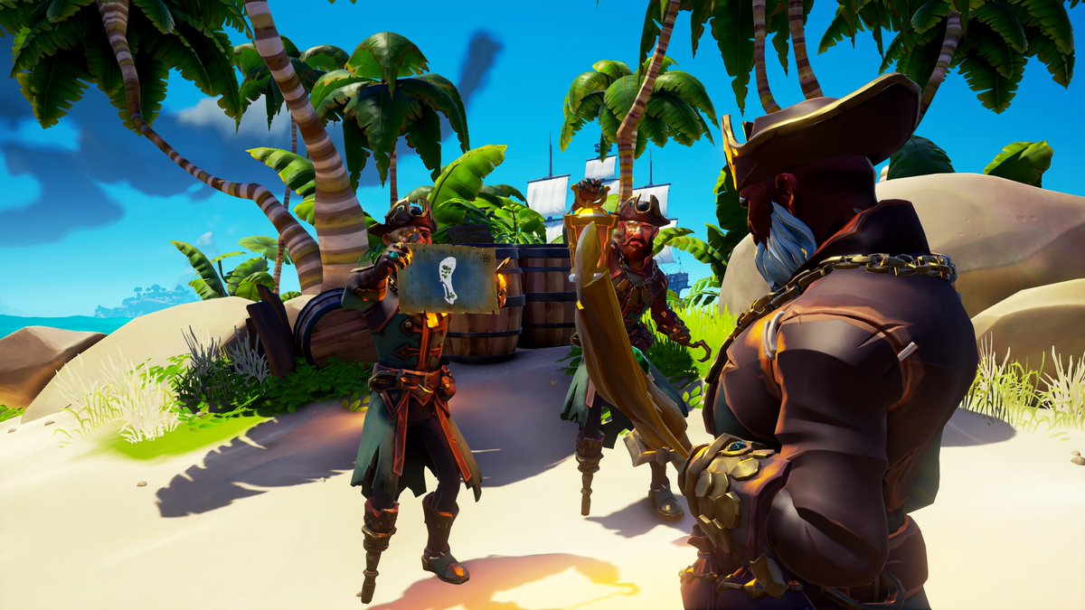 Theme: Puzzling Pirates  
Trying to locate our first "X"
<a href="/SeaOfThieves/">Sea of Thieves</a> #SotShot