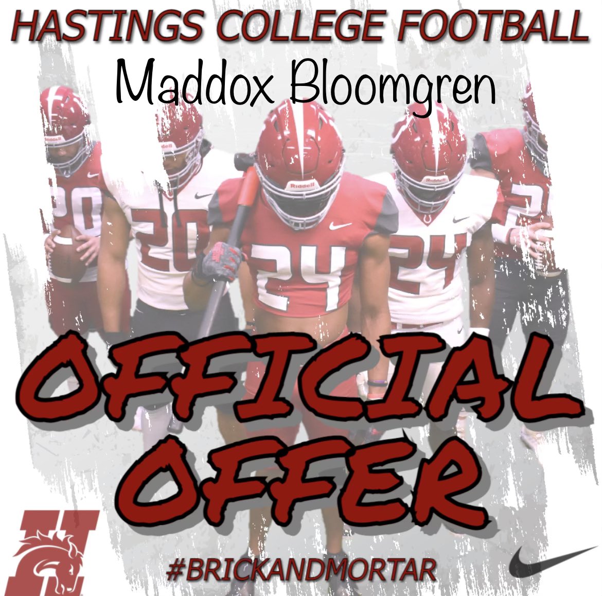 After a great conversation with @coach_ksuttles I’m excited to receive an offer from Hastings College 
@HCBroncoFball @CoachFranzen @CoachGZimmerman @tclary47 @delossae17 @CoachMW20 @A_Pena4 #TPD #recruitdrip