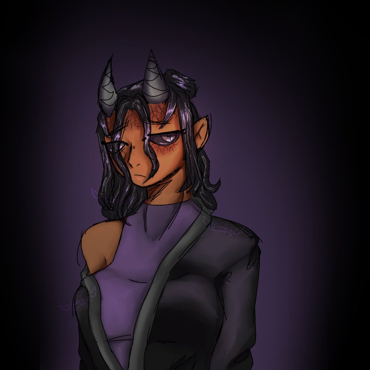 drowsie_miyu's tweet photo. Kenji walked into my room just to show me what a picture is...its..just a portrait of myself...that this device makes..i dont understand it..it was so bright..โ๏ธ
.
.
((Ooc, art by me, @Unknxwn_sinn ))
#hantengucloneoc #ocaccount #incharacter #DemonSlayer https://t.co/Ie9pxoQsPD