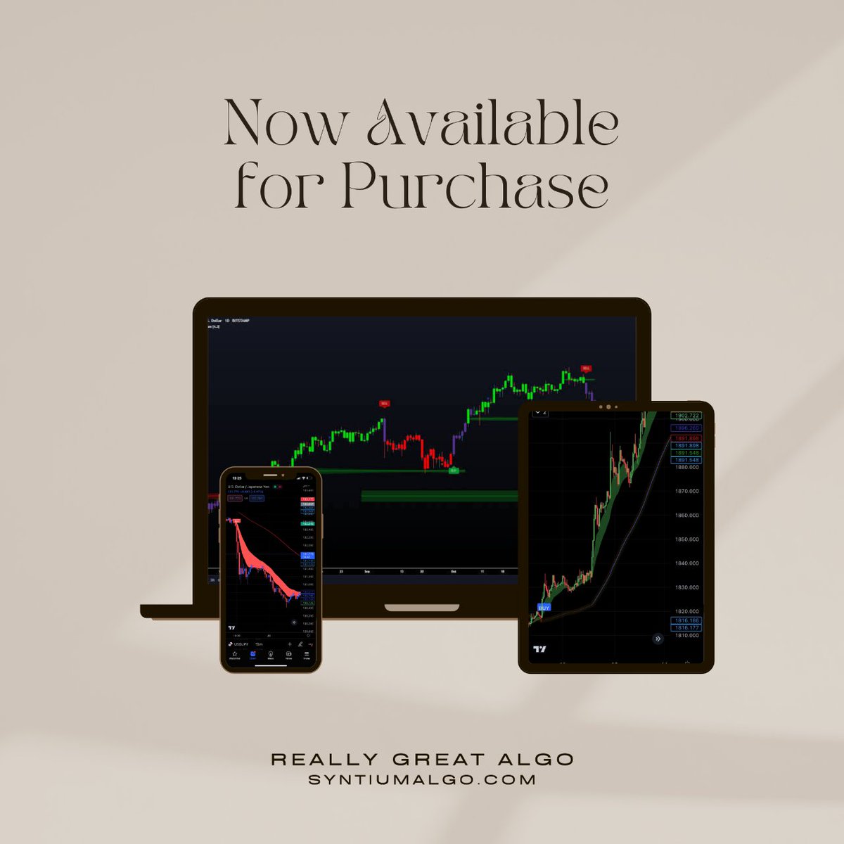 syntiumalgo's tweet image. Achieve consistent trading success with Syntium Algo's reliable algorithms! syntiumalgo.com🎯 #ConsistentSuccess #ReliableAlgorithms #SyntiumAlgo #AlgorithmicReliability #ProfitableTrading
