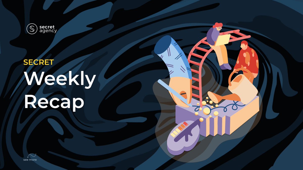 Time for another weekly recap! 

This month was jam-packed with IRL events, and last week was hard to beat with the #ETHCC action, but we still had a lot going on!

Let's dive into the highlights!
scrt.network

1/x