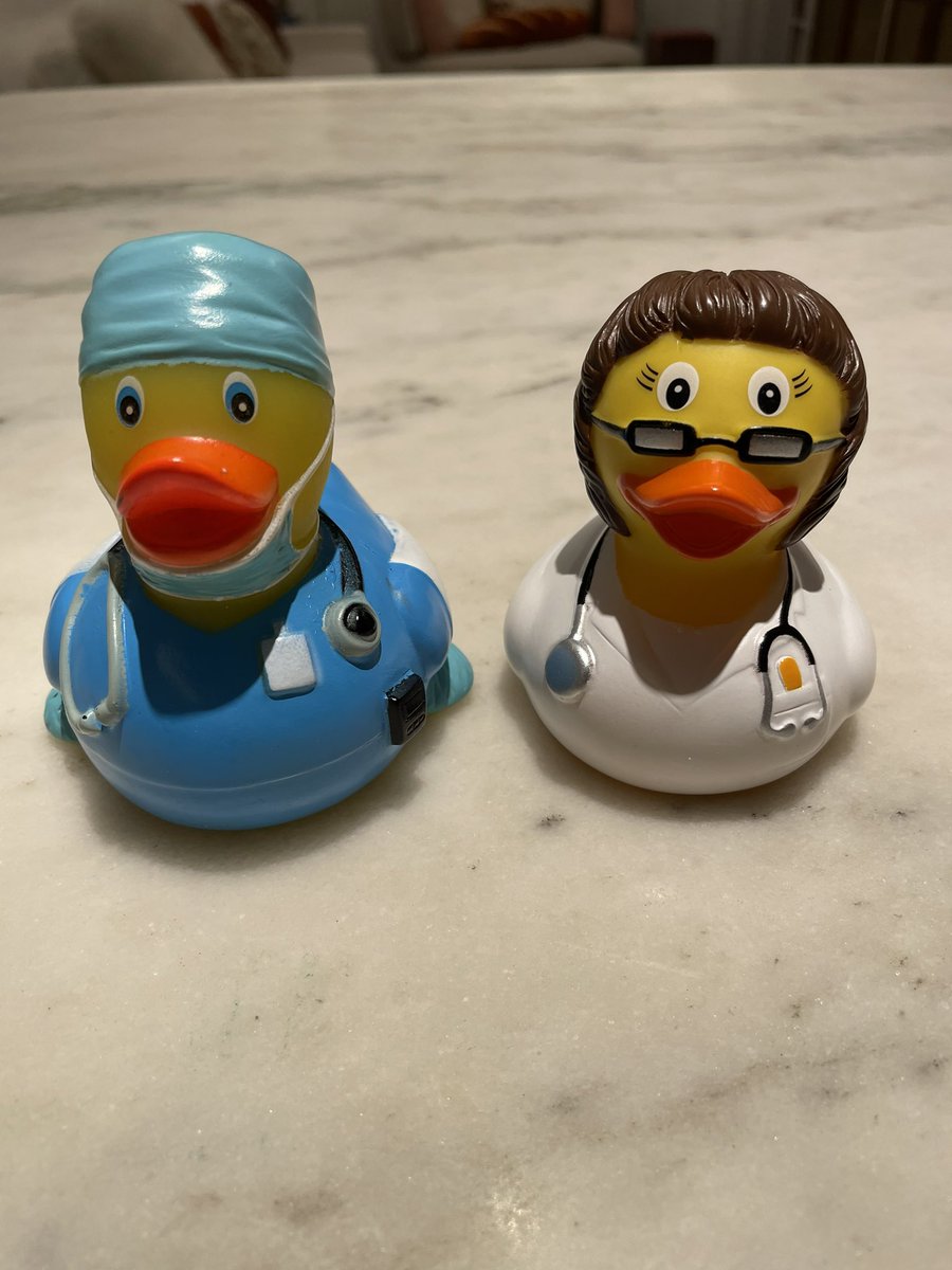Souvenir from my sister: Ducktors Judy Tung and Tony Tsai. #Quackery #FowlingAround