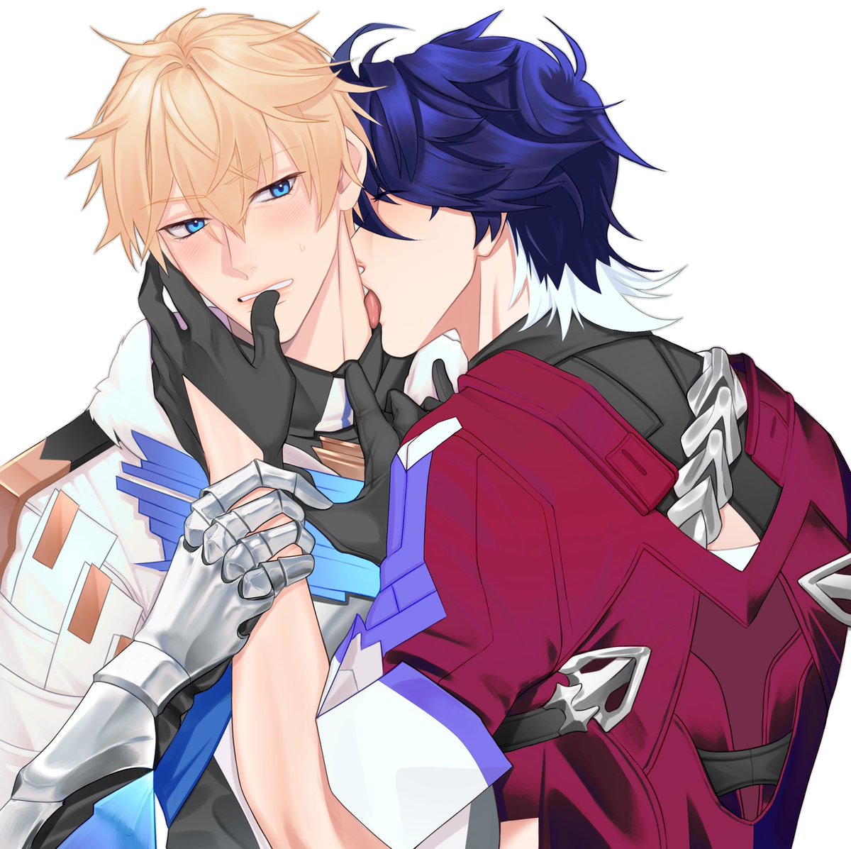 bikukin's tweet photo. Pheromones licking. 👅 #Gepard #SampoKoski #Geppo #Sampard #HonkaiStarRail https://t.co/M5TpAXrz0R