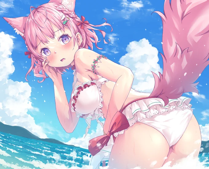 こよちゃんにリツイートしてもらったお絵描きを横にしてみました おまけで背景なしも こよちゃんありがとう!  #こよりすけっち