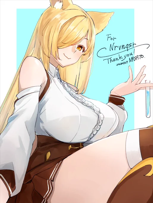 Thanks for your request. I hope you like it   #Skeb #Commission より