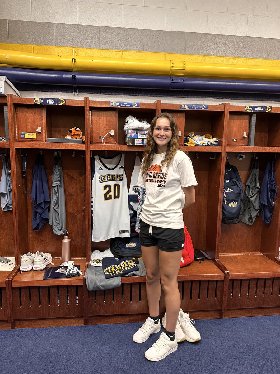 After an AMAZING visit, I’m very thankful to have received an offer at <a href="/RegisUniversity/">Regis University</a> !! Thank you to <a href="/MollyMarrin1/">Molly Marrin</a> and the rest of the coaching staff for this opportunity!! Go Rangers!! <a href="/DyamiStarks/">Dyami Starks</a> <a href="/MinnStarksGirls/">MINN Starks Girls</a> <a href="/CoachJSchmitz/">Jason Schmitz</a>