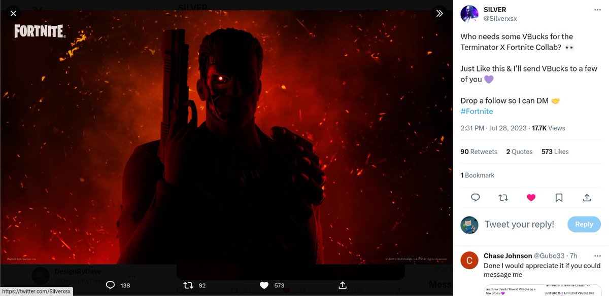 DesignByDave's tweet photo. @Silverxsx even with the notis on, it'll mean so much if you could message me https://t.co/MoyL3w6UN4