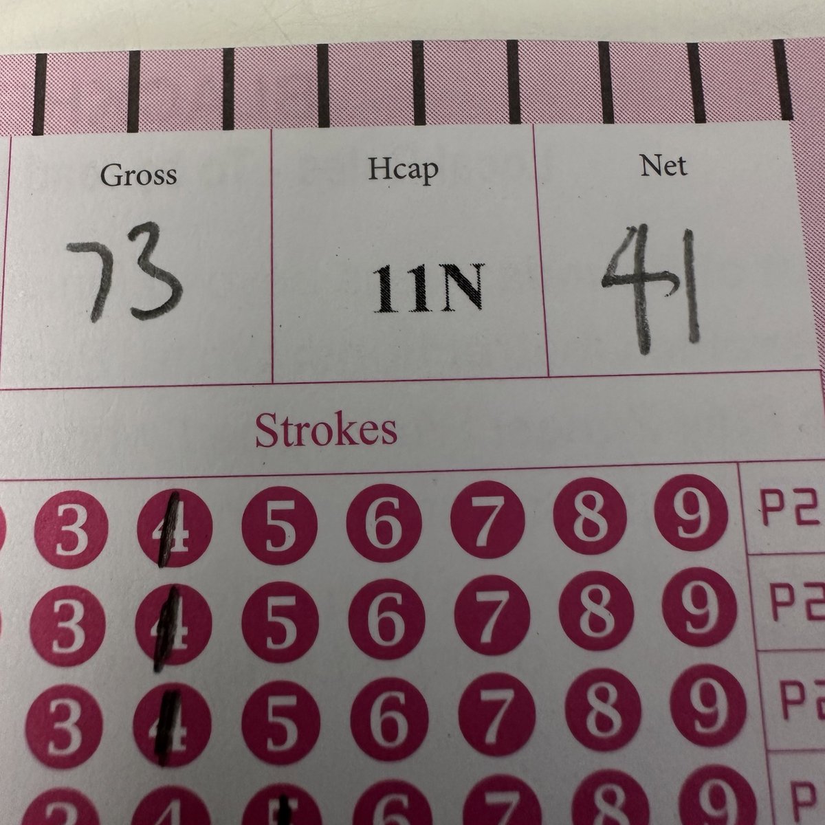 pidgeo's tweet photo. YES ⛳️🔥🙌🎯

New best round of golf and broke 75 with a 73 off the stick and 41pts off 11 HCAP!

I’ve watched *a lot* of @RickShielsPGA #Break75 vids so I’m ecstatic to do it on my home course… even if it’s not quite the difficulty of those courses 🤷‍♂️😂 https://t.co/MRC5O0vKka