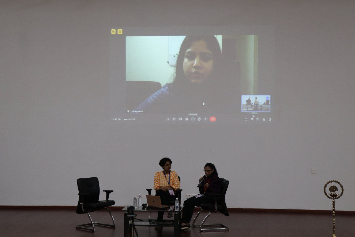 iGEM_IISERB's tweet photo. Fireside Chat with Entrepreneurs by iGEM Asia and Oceania Promoter Sana Jalili at All India iGEM Meet '23. https://t.co/JhkqKiniFJ