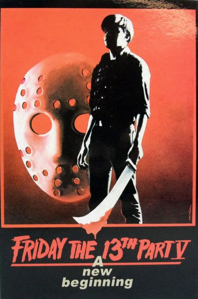HorrorOrman's tweet photo. Friday the 13th Part V: A New Beginning (1985) or 
Halloween Ends (2022)... which #horror film do you prefer? #TeamRoy or #TeamCorey https://t.co/VZfetgesXJ