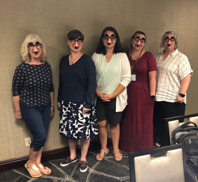 augie_aba's tweet image. Evidence that our nerdy research brains had turned to mush by Day 4. #IESSCRD