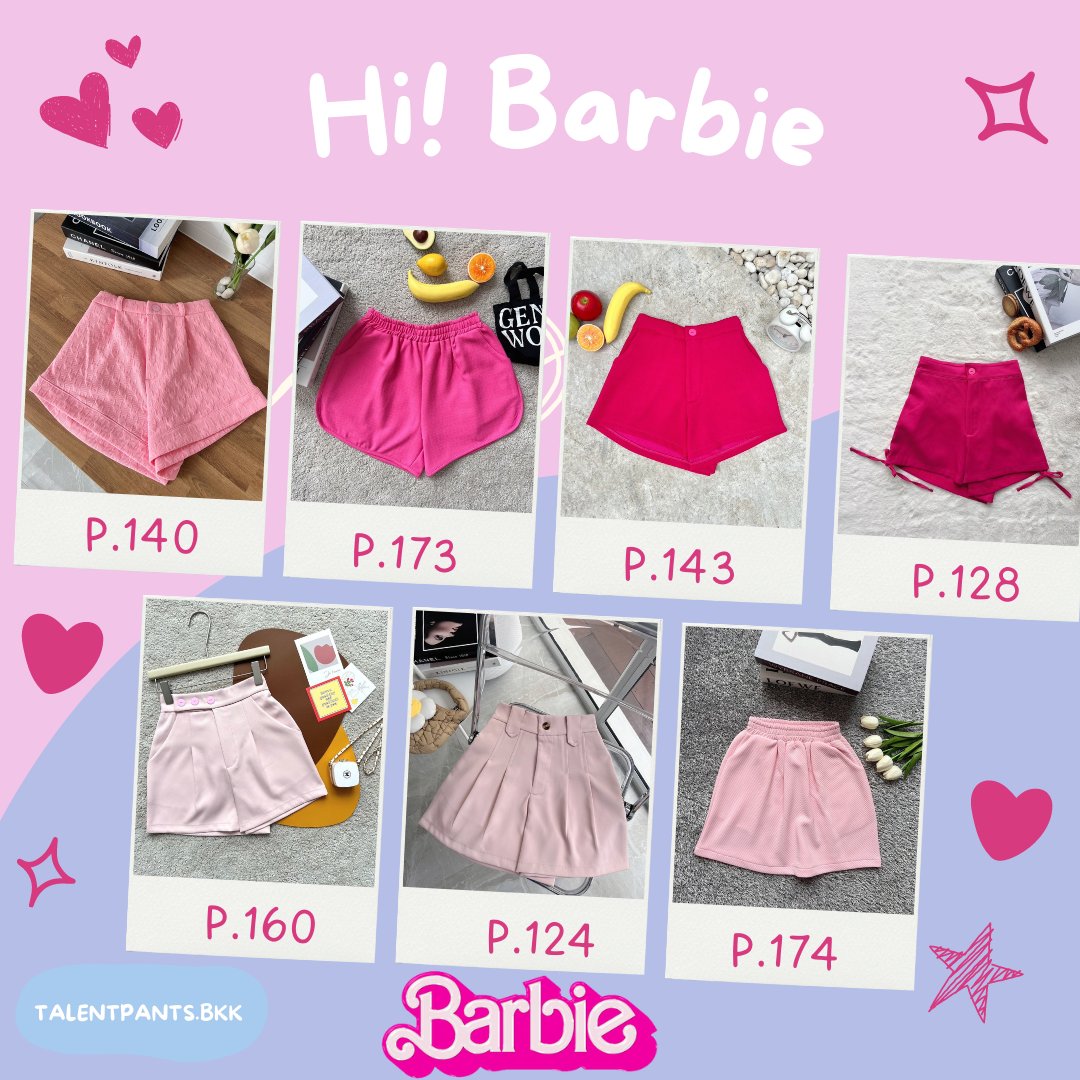 talentpantsbkk's tweet image. Hi! Barbie
Ig : Talentpants.bkk 
Fb : Talentpants.bkk
#Talenpants.bkk 🩳💖
✅Made to order your brand
 📍STORE LOCATION : 
🛍️Talenpants.bkk - Pratunum  Market,BKK,Thailand

#pantsstore #barbie #barbieoutfits #barbieoutfitinspo