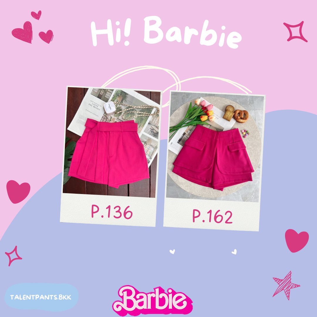 talentpantsbkk's tweet image. Hi! Barbie
Ig : Talentpants.bkk 
Fb : Talentpants.bkk
#Talenpants.bkk 🩳💖
✅Made to order your brand
 📍STORE LOCATION : 
🛍️Talenpants.bkk - Pratunum  Market,BKK,Thailand

#pantsstore #barbie #barbieoutfits #barbieoutfitinspo