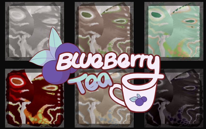 Blueberry_Teas's tweet photo. Sneak peek at the colors of the mod I'm finishing up for Abnormality! SUPER excited to finish these. All colors are done, now to set them up and do the finishing touches! @Abnormal_Event Wonder what they could be? ;) #secondlife #BBTeaSL #furry https://t.co/XKraVnW7tn