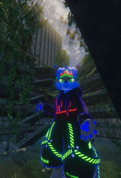 Electric Blue Wolf tweet media