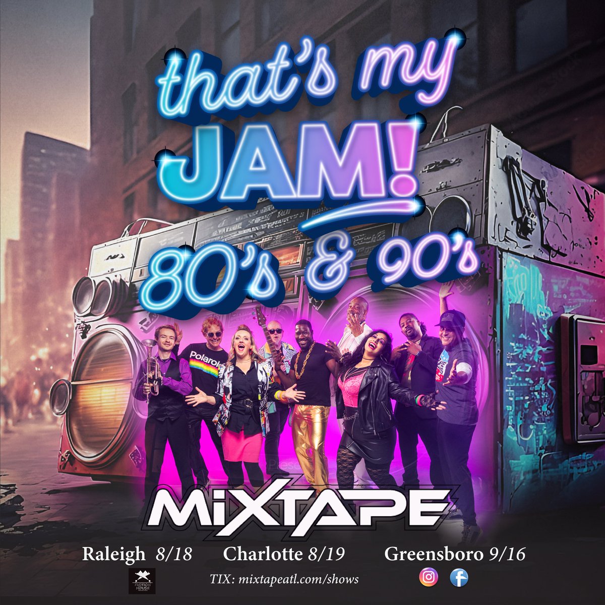 jeffbrown808's tweet photo. Yep, this is happening…”That’s My JAM!” Fall tour, good vibes.
#80s #90s #mixtape #thatsmyjam https://t.co/kYh6SqQSwh
