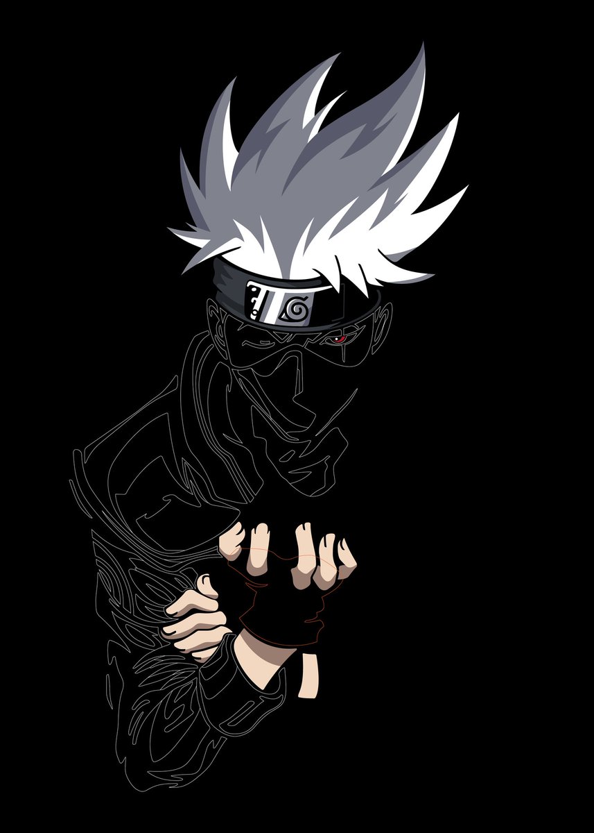 Ifty91's tweet photo. One of my favorite character
#Kakashi_hatake from #NarutoShippuden
#adobeillustrator https://t.co/WmcjaAgBey