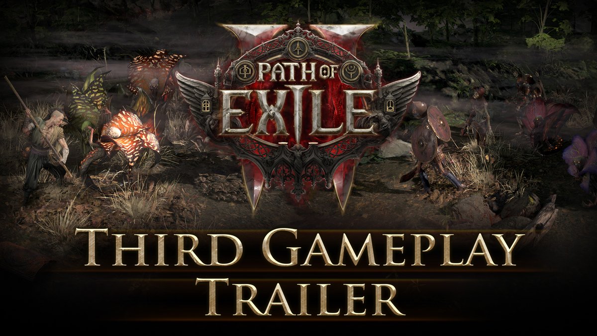 pathofexile's tweet photo. Our latest gameplay trailer for Path of Exile 2 is here!

https://t.co/AMfCmokHAo https://t.co/L6DBrsy1Xx