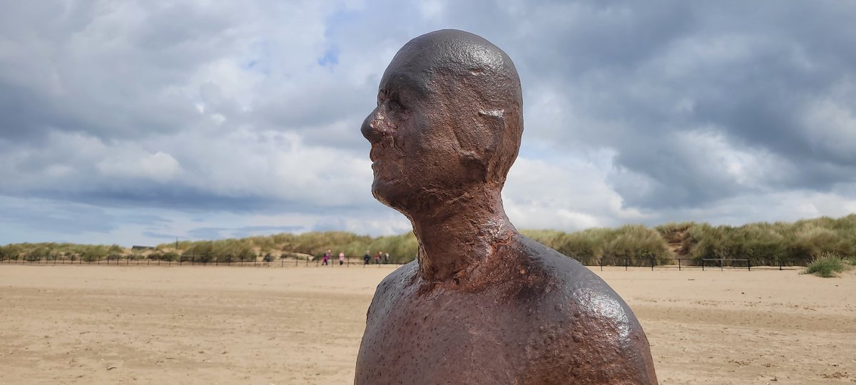 SteveMulville's tweet photo. No one needs to tell the @IronMenCrosby about #humaninducedclimatechange
18 years of standing on a beach facing the the tides 🌊 and #extremeweather is etched in 100 faces ..
Who knows what the next 60 years will bring...
#ClimateCrisis
Was cloudy today ..no extreme heat 🌡🔥 https://t.co/H51rgLgx7U