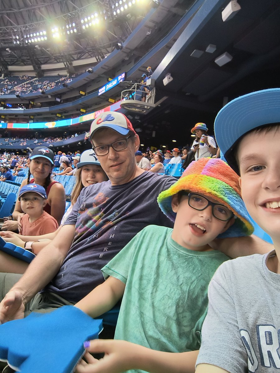 Jmitchell147's tweet photo. Flew from Saskatoon for their first blue Jays game! @bluejays #NextLevel https://t.co/Mj0BBEimYO