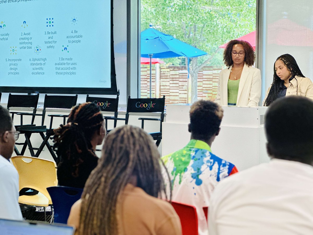 doctorbiag's tweet photo. From inclusive AI to writing effective resumes to career guidance from other Africans@ @Google, our #GlobalLeadershipProgram students are enjoying every minute! @alueducation @CarnegieFdn #Innovation https://t.co/EVkDn7oIau