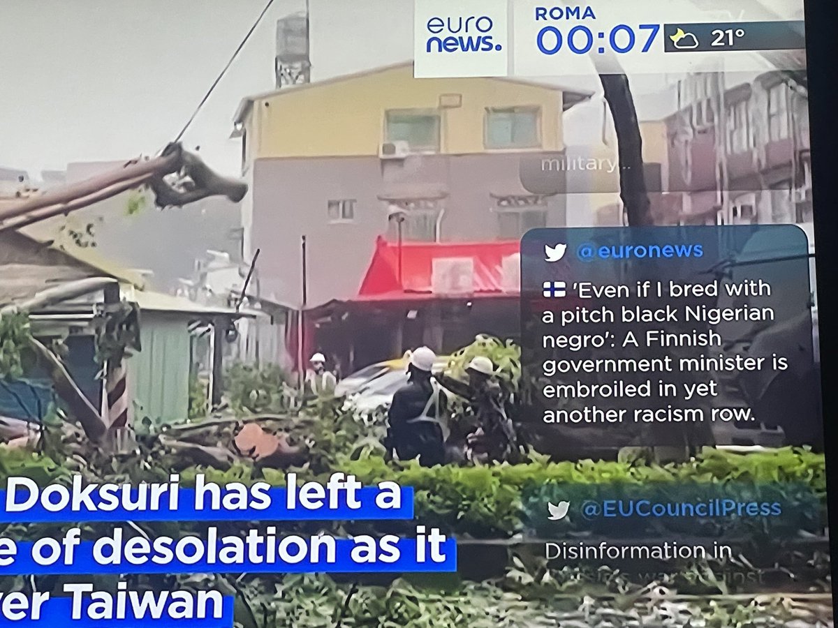 Näin sitä luodaan #Suomikuvaa. ⁦<a href="/persut/">Perussuomalaiset</a>⁩ #rasismi #eirasisteja #euronews