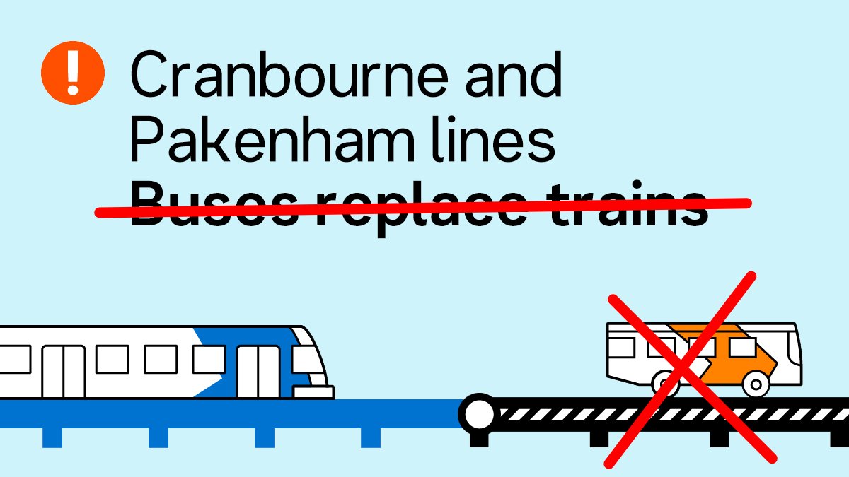 craig_halsall's tweet image. Pinch yourselves...

#PakenhamLine &amp;amp; #CranbourneLine trains are running AS NORMAL this weekend, after some 10 weekends of replacement buses on different sections of the line

They're even running through #CityLoop! 

#BigBuild #BigBurnout