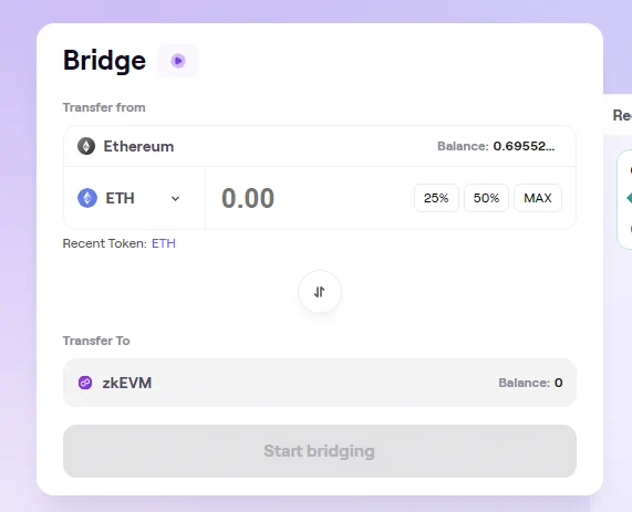 Amrish_devgan's tweet photo. π Bridge ETH to zkEVM π
β
Use Polygon Bridge or Orbiter π I used Orbiter for faster and cheaper bridging from Arbitrum/Polygon (Cost: $0.1, Time: ~1 min)
π‘ Recommended: Bridge $5-$10 in ETH for future NFT fees
Start your NFT journey now! πΌοΈπ° #BridgeETH #zkEVM https://t.co/E5PHcEsoJh