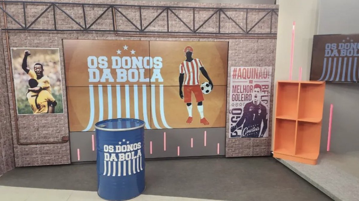 alex_morais_'s tweet photo. Os cenários do Os Donos da Bola Brasília
#ODDB https://t.co/M2pCOEmN9F