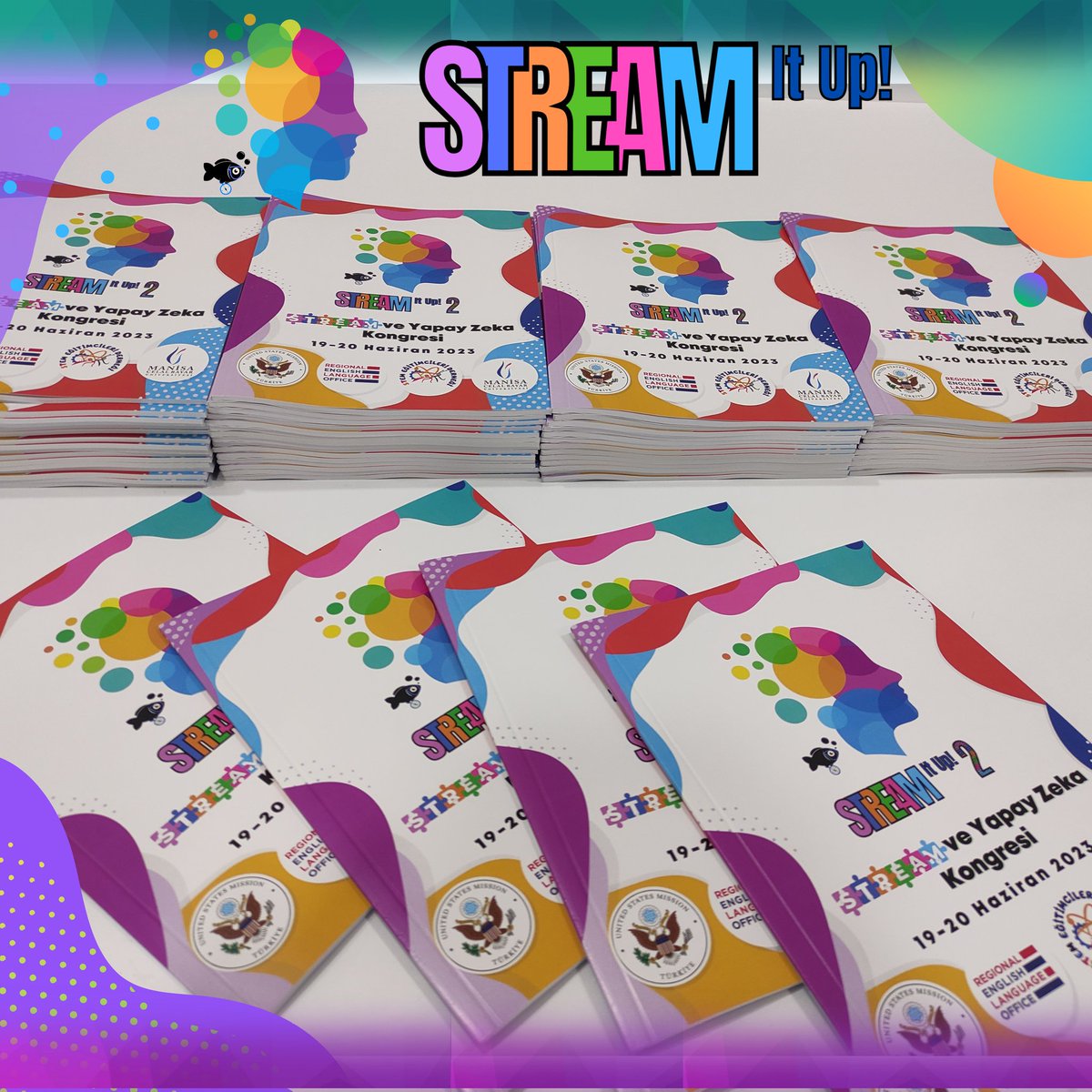 STREAMItUp1's tweet photo. SİU-2 Bildiri kitapçıkları gönderilmeye hazır!
Dijital hali web sitemizde!
@USEmbassyTurkey @stemegt @mcbu1992 @tcmeb @ManisaMEM
#streamitup #bilim #stem #steam #stream #teknoloji #literatur #muhendislik #sanat #matematik #robotik #kodlama #egitim #yapayzeka #metaverse https://t.co/BQhyi3mf9Y
