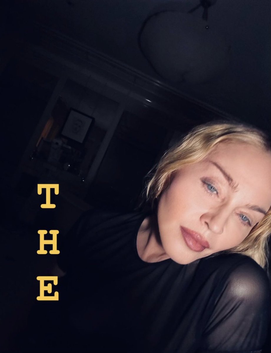 Madonna's tweet photo. https://t.co/QvGBOZtkzs